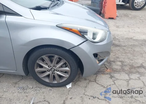 2015 Hyundai Elantra Se z USA, uszkodzony, nr VIN 5NPDH4AE5FH569465